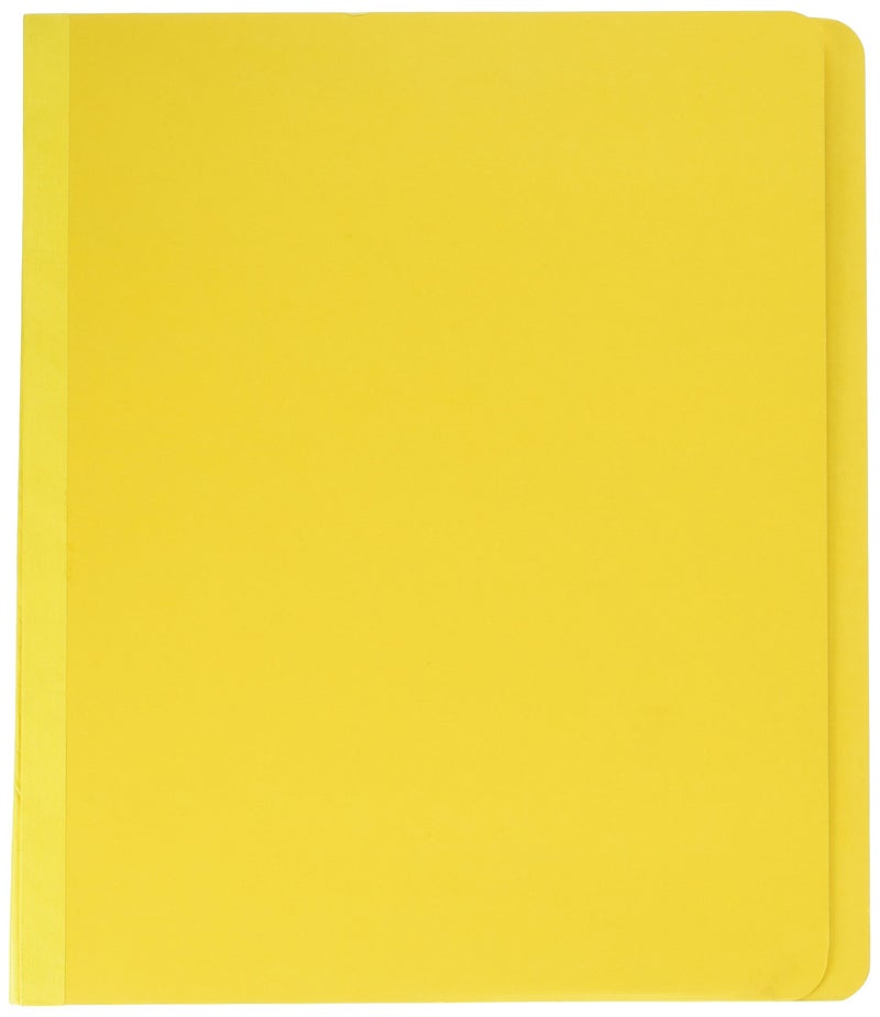 Skilcraft 7530-01-556-7918 Pressboard Classification Folder, Letter Size, Yellow (Box of 10) - Image 1